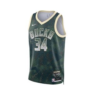Dri-fit V5 Giannis Men's Jersey - Fir/White